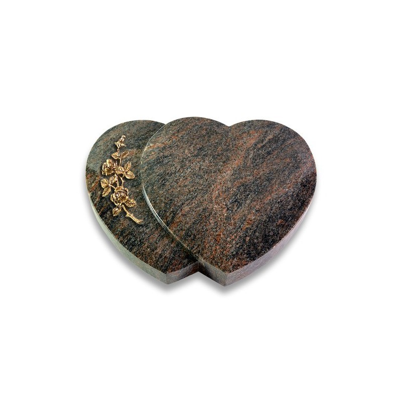 Grabstein Amoureux/Himalaya Rose 5 (Bronze)