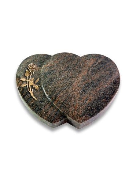 Grabstein Amoureux/Himalaya Rose 6 (Bronze)