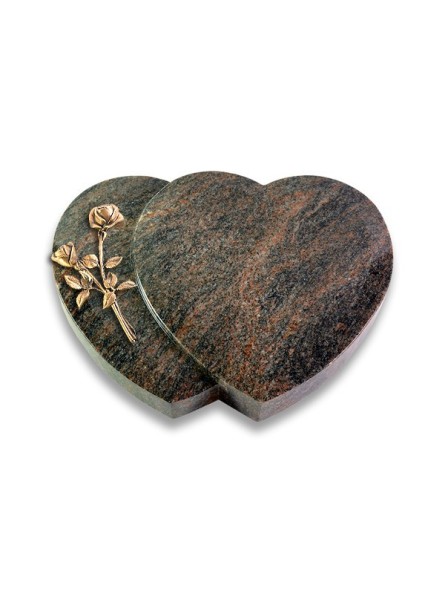 Grabstein Amoureux/Himalaya Rose 10 (Bronze)