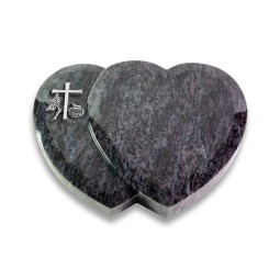 Grabstein Amoureux/Orion Kreuz 1 (Alu)