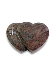 Grabstein Amoureux/Paradiso Kreuz 1 (Alu)