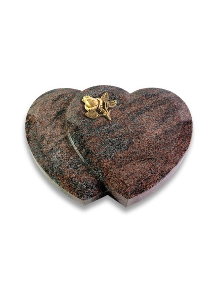 Grabstein Amoureux/Paradiso Rose 3 (Bronze)