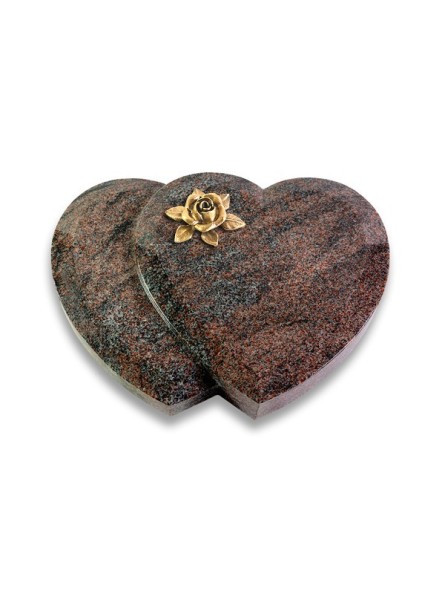 Grabstein Amoureux/Paradiso Rose 4 (Bronze)