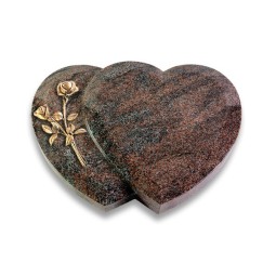 Grabstein Amoureux/Paradiso Rose 10 (Bronze)