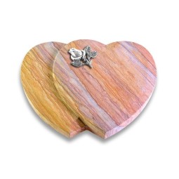 Grabstein Amoureux/Rainbow Rose 3 (Alu)