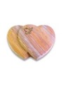 Grabstein Amoureux/Rainbow Papillon (Bronze)