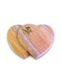Grabstein Amoureux/Rainbow Rose 4 (Bronze)