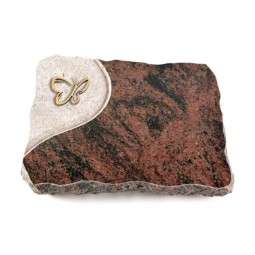 Grabplatte Aruba Folio Papillon (Bronze)