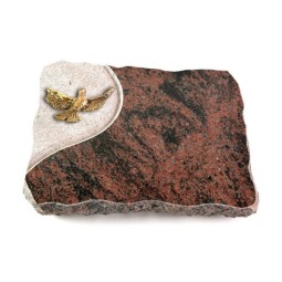 Grabplatte Aruba Folio Taube (Bronze)