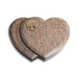 Grabstein Amoureux/Raw-Silk Baum 3 (Bronze)