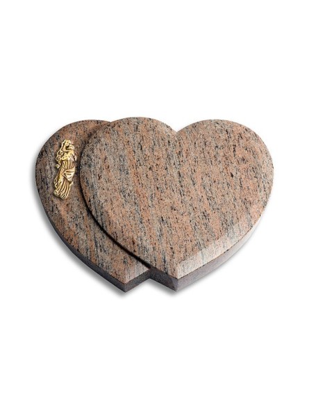 Grabstein Amoureux/Raw-Silk Maria (Bronze)