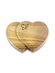Grabstein Amoureux/Woodland Papillon (Bronze)