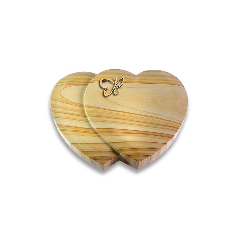 Grabstein Amoureux/Woodland Papillon (Bronze)