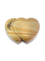 Grabstein Amoureux/Woodland Rose 1 (Bronze)