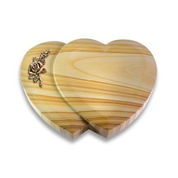 Grabstein Amoureux/Woodland Rose 1 (Bronze)