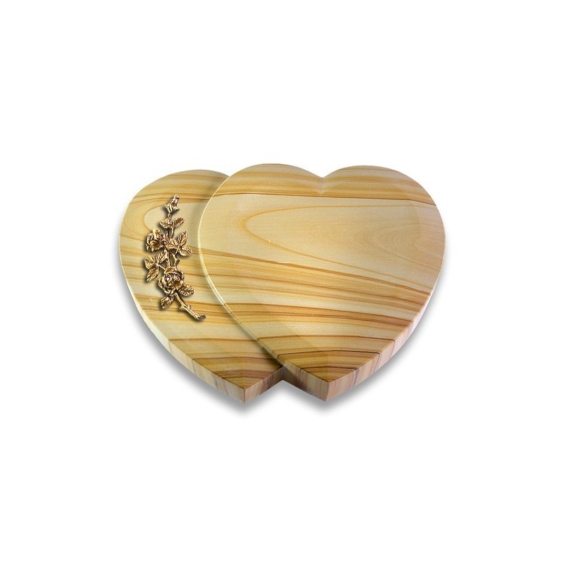 Grabstein Amoureux/Woodland Rose 5 (Bronze)