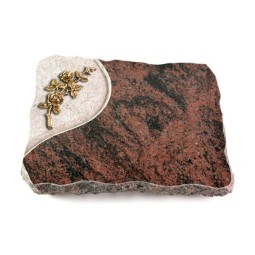 Grabplatte Aruba Folio Rose 5 (Bronze)