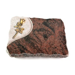 Grabplatte Aruba Folio Rose 8 (Bronze)