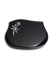Grabstein Cassiopeia/Indisch-Black Rose 6 (Alu)