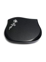 Grabstein Cassiopeia/Indisch-Black Rose 7 (Alu)