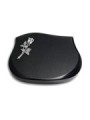Grabstein Cassiopeia/Indisch-Black Rose 8 (Alu)