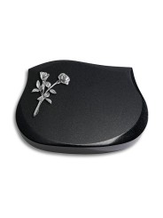 Grabstein Cassiopeia/Indisch-Black Rose 10 (Alu)