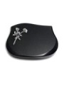 Grabstein Cassiopeia/Indisch-Black Rose 10 (Alu)