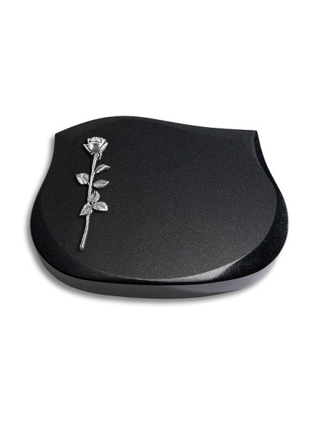 Grabstein Cassiopeia/Indisch-Black Rose 12 (Alu)