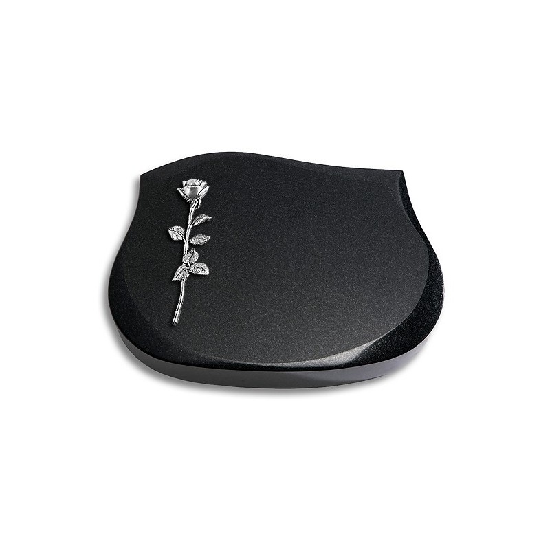 Grabstein Cassiopeia/Indisch-Black Rose 12 (Alu)