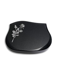Grabstein Cassiopeia/Indisch-Black Rose 13 (Alu)