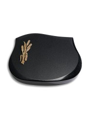 Grabstein Cassiopeia/Indisch-Black Ähren 1 (Bronze)