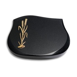 Grabstein Cassiopeia/Indisch-Black Ähren 2 (Bronze)