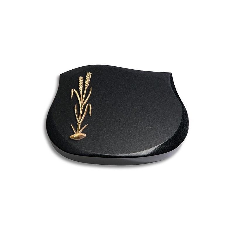 Grabstein Cassiopeia/Indisch-Black Ähren 2 (Bronze)