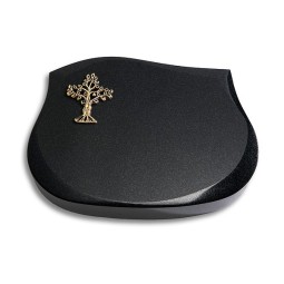 Grabstein Cassiopeia/Indisch-Black Baum 2 (Bronze)