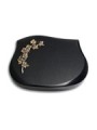 Grabstein Cassiopeia/Indisch-Black Efeu (Bronze)