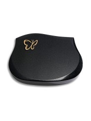 Grabstein Cassiopeia/Indisch-Black Papillon (Bronze)