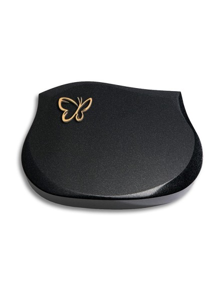Grabstein Cassiopeia/Indisch-Black Papillon (Bronze)