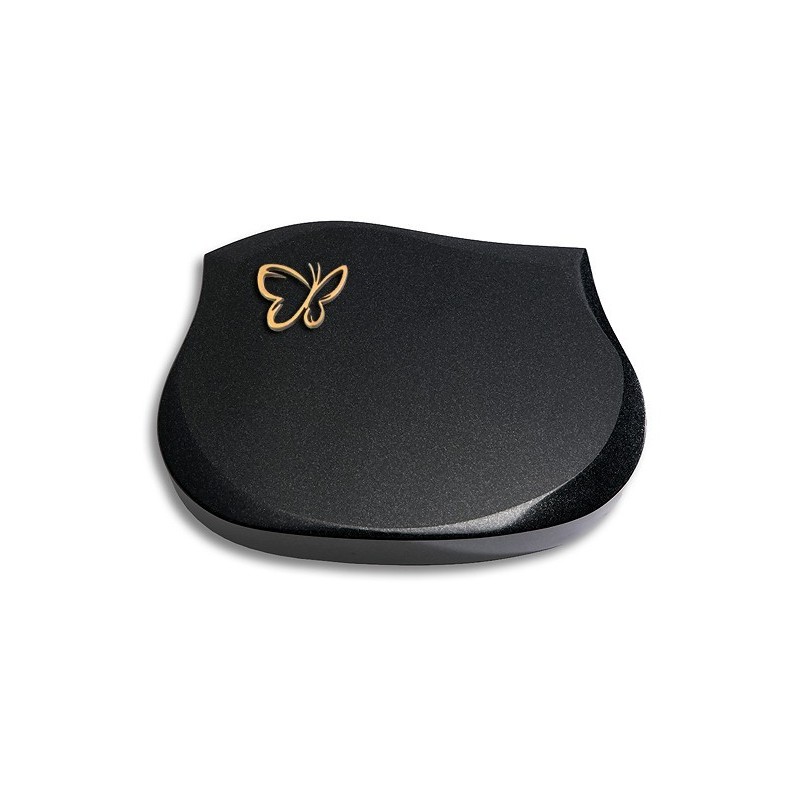 Grabstein Cassiopeia/Indisch-Black Papillon (Bronze)