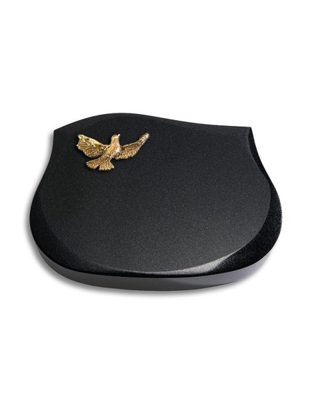 Grabstein Cassiopeia/Indisch-Black Taube (Bronze)