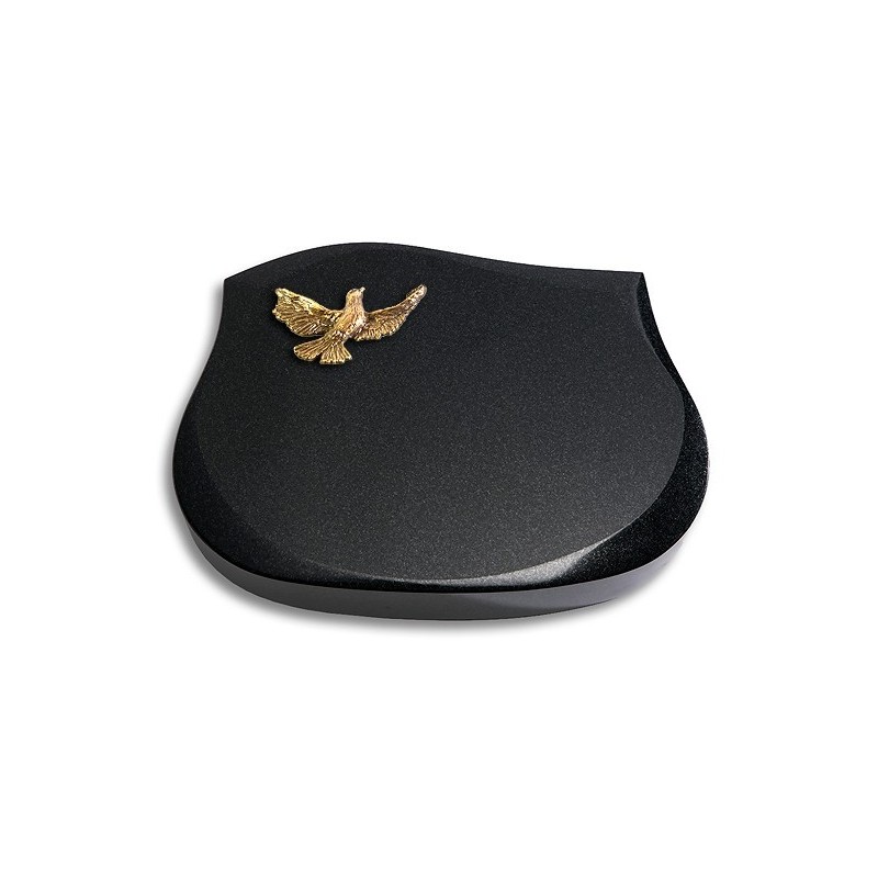 Grabstein Cassiopeia/Indisch-Black Taube (Bronze)