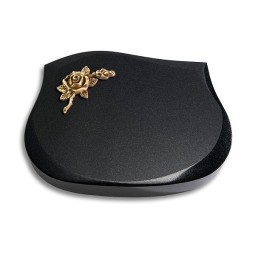 Grabstein Cassiopeia/Indisch-Black Rose 1 (Bronze)