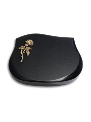 Grabstein Cassiopeia/Indisch-Black Rose 2 (Bronze)