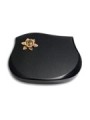 Grabstein Cassiopeia/Indisch-Black Rose 4 (Bronze)