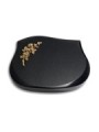 Grabstein Cassiopeia/Indisch-Black Rose 5 (Bronze)