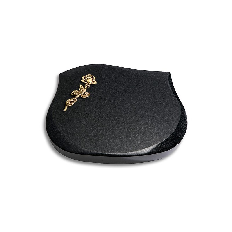 Grabstein Cassiopeia/Indisch-Black Rose 7 (Bronze)