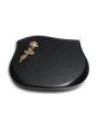 Grabstein Cassiopeia/Indisch-Black Rose 7 (Bronze)