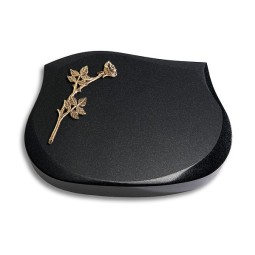 Grabstein Cassiopeia/Indisch-Black Rose 9 (Bronze)