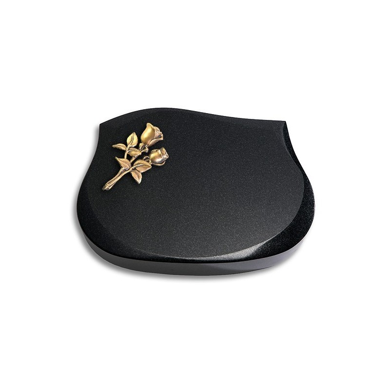 Grabstein Cassiopeia/Indisch-Black Rose 11 (Bronze)