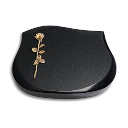 Grabstein Cassiopeia/Indisch-Black Rose 12 (Bronze)