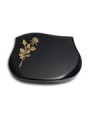 Grabstein Cassiopeia/Indisch-Black Rose 13 (Bronze)